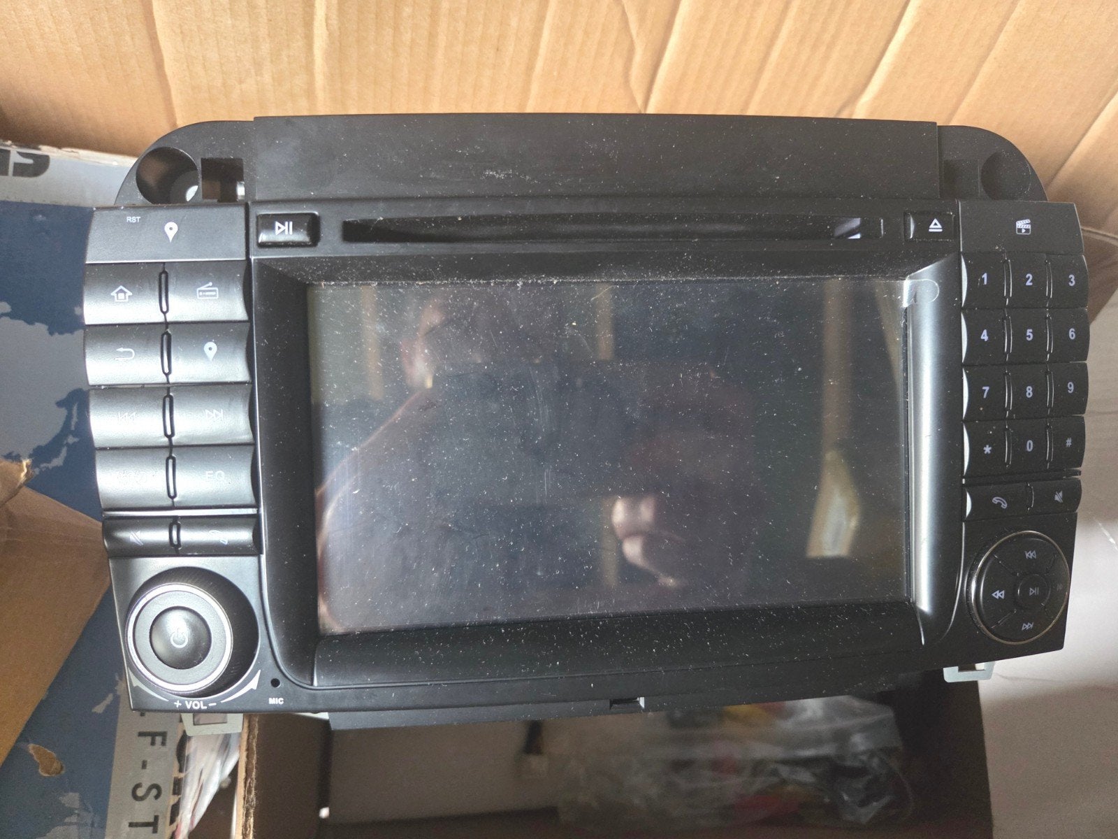 Android autoradio GPS DAB+ CD Mercedes Benz S/CL Class, Ophalen of Verzenden, Nieuw