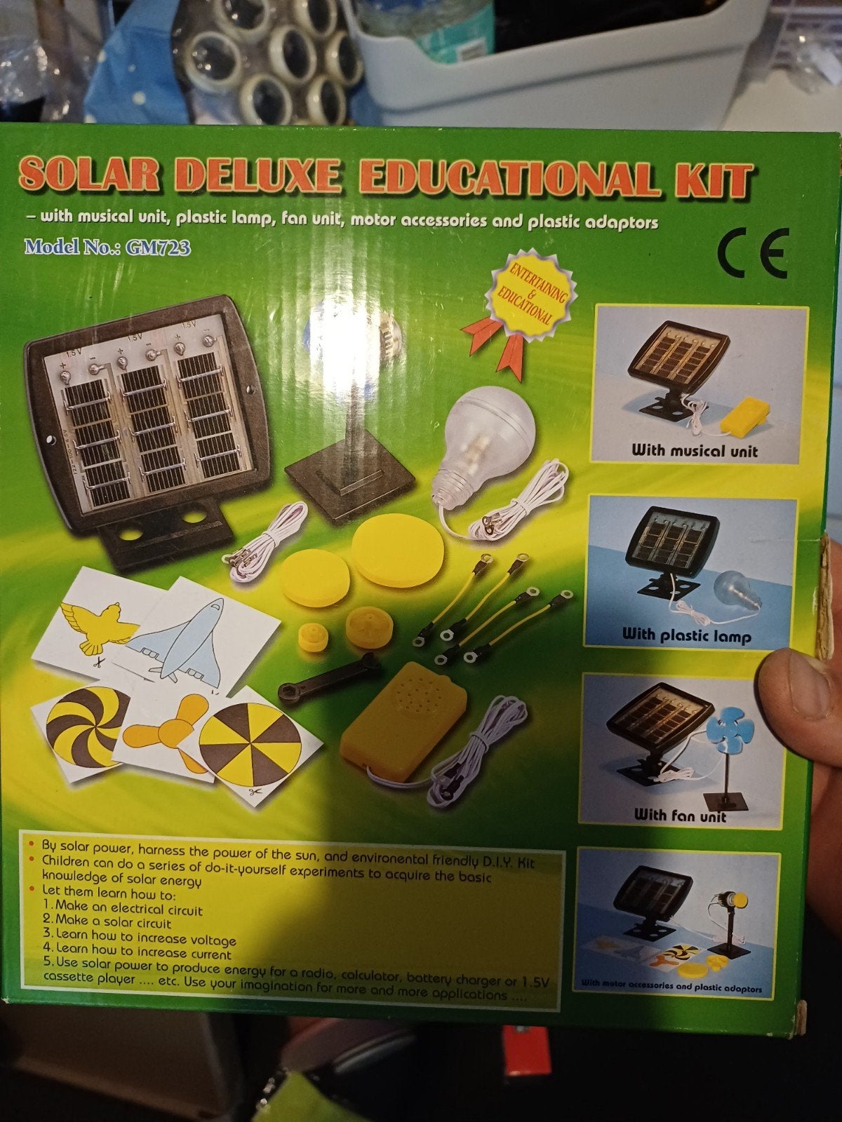 Solar Deluxe Educatieve Kit - Experimenteer met Zonne-energi, Ophalen of Verzenden, Nieuw, Bouwen, Met licht