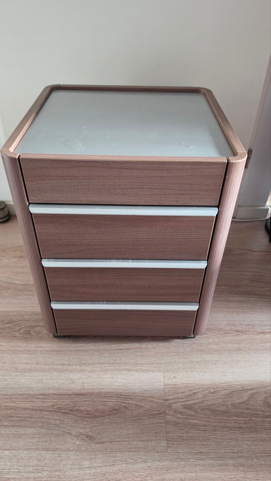 2x Ladeblok /nachtkastje. bijzetkastje met 3 laden, Ophalen, Minder dan 50 cm, 3 of 4 laden, Minder dan 100 cm