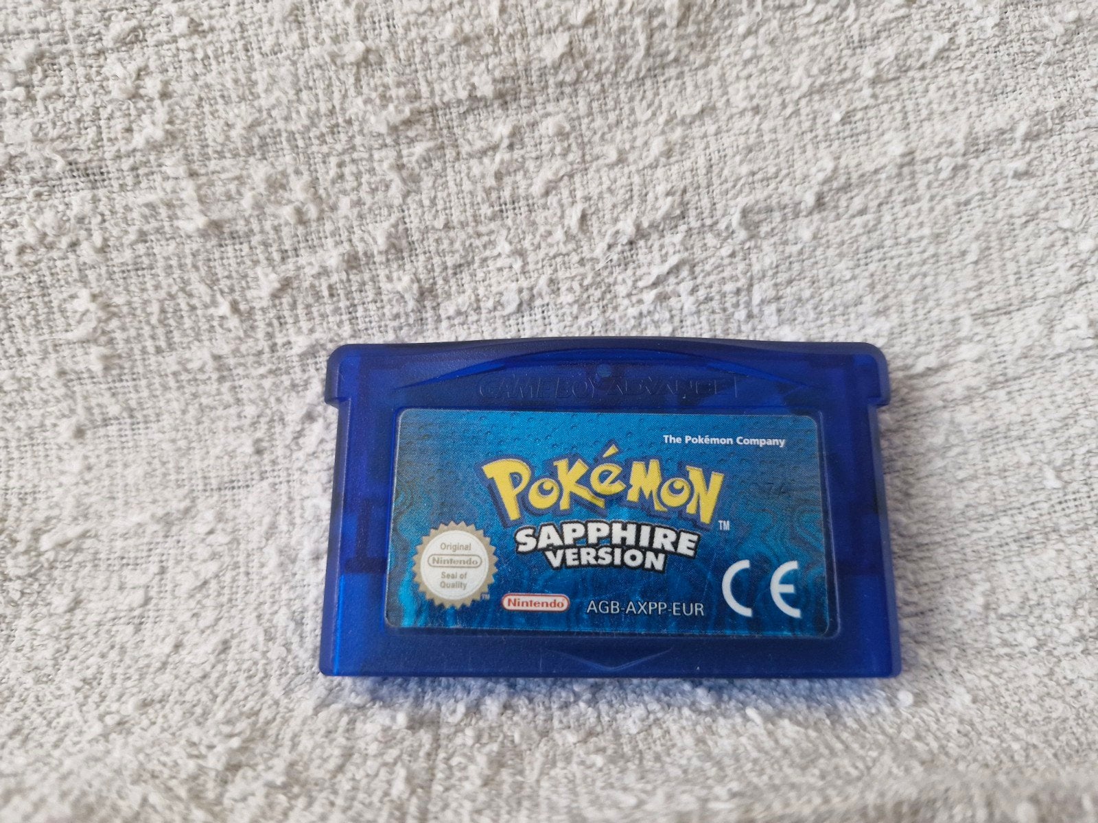 Originele pokemon sapphire, Avontuur en Actie, 1 speler, Ophalen of Verzenden, Zo goed als nieuw
