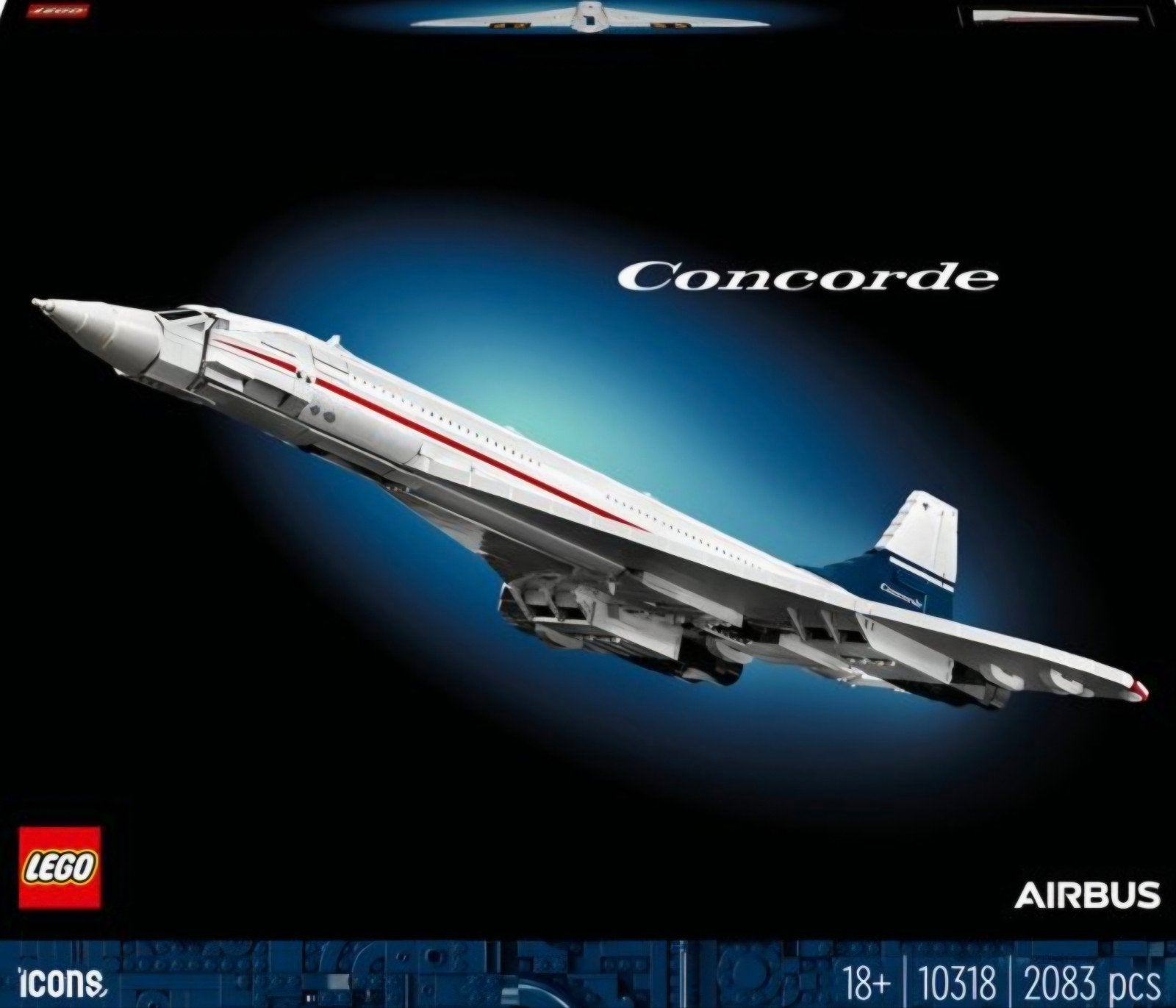 Concorde van Lego, Ophalen, Lego, Zo goed als nieuw, Compleet