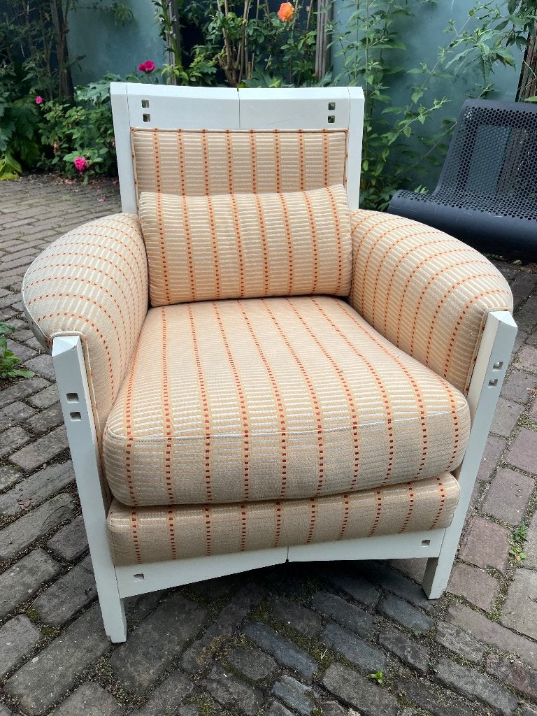 Giorgetti damesfauteuil nieuwe bekleding klassieker, Ophalen, Hout, Minder dan 75 cm, Klassiek Chique Hollywood Regency
