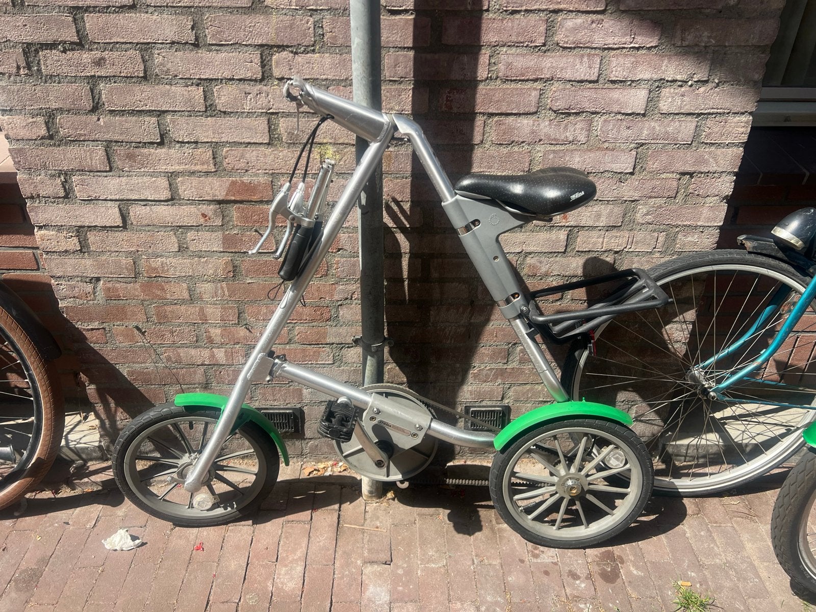 Strida vouwfiets groen klusmodel, Ophalen of Verzenden, Gebruikt