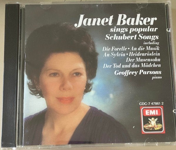 Schubert liederen door Janet Baker, Gebruikt, Schubert, Ophalen of Verzenden, Romantiek