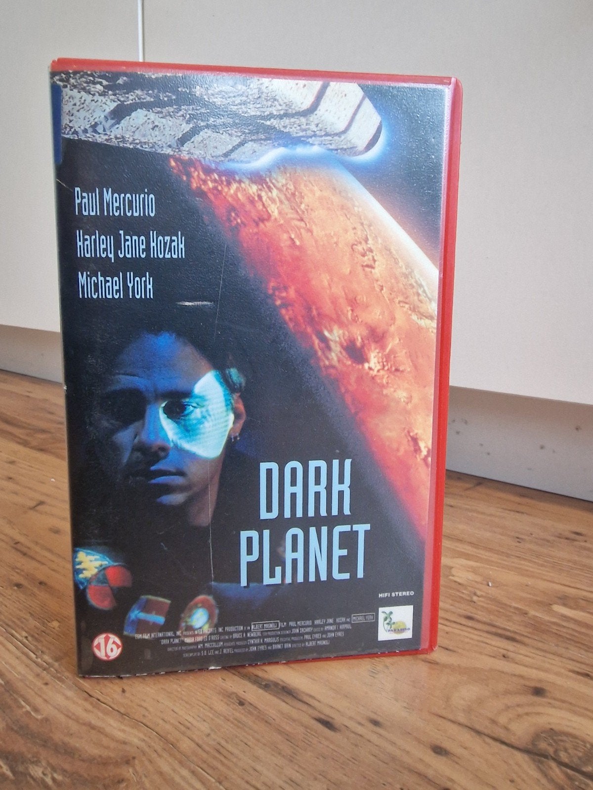 Dark Planet VHS - Science Fiction film, Nederlands ondertiteld, Gebruikt, Vanaf 16 jaar, Science Fiction en Fantasy