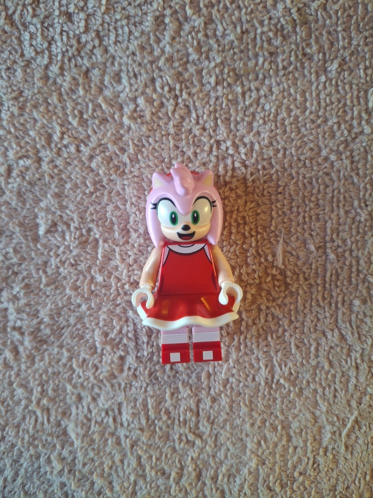 Lego Sonic the Hedgehog Amy Rose Minifiguur SON005, Ophalen of Verzenden, Gebruikt