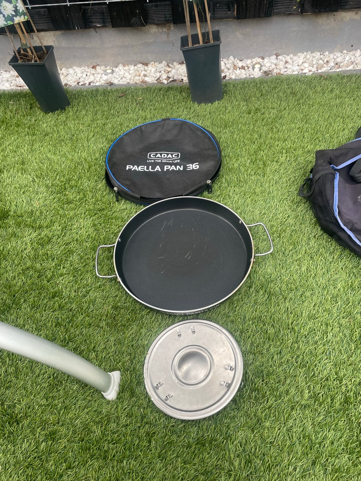 Cadac Grillogas BBQ met Paella Pan 36, Ophalen, Gebruikt