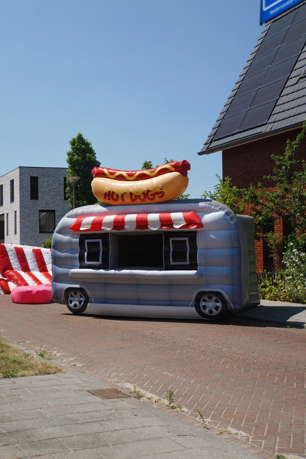 Hotdog kraam huren 2 uur 100 porties, Ophalen of Verzenden, Zo goed als nieuw, Verjaardag
