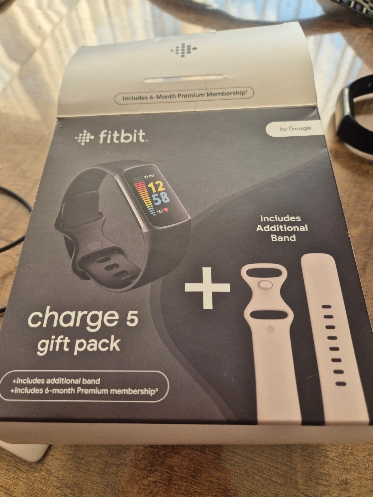 Fitbit Charge 5 Gift Pack -, Gebruikt, Ophalen of Verzenden, Fitbit, Grijs