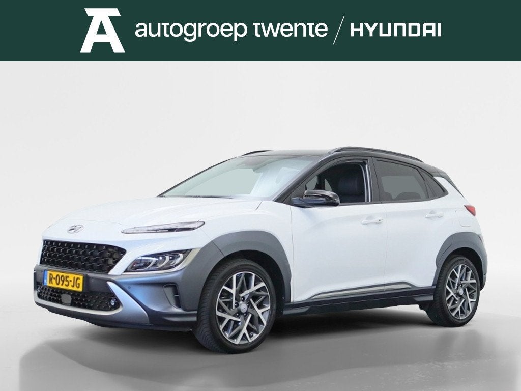 Hyundai KONA 1.6 GDI HEV Premium | Trekhaak | Leder | 1e eig