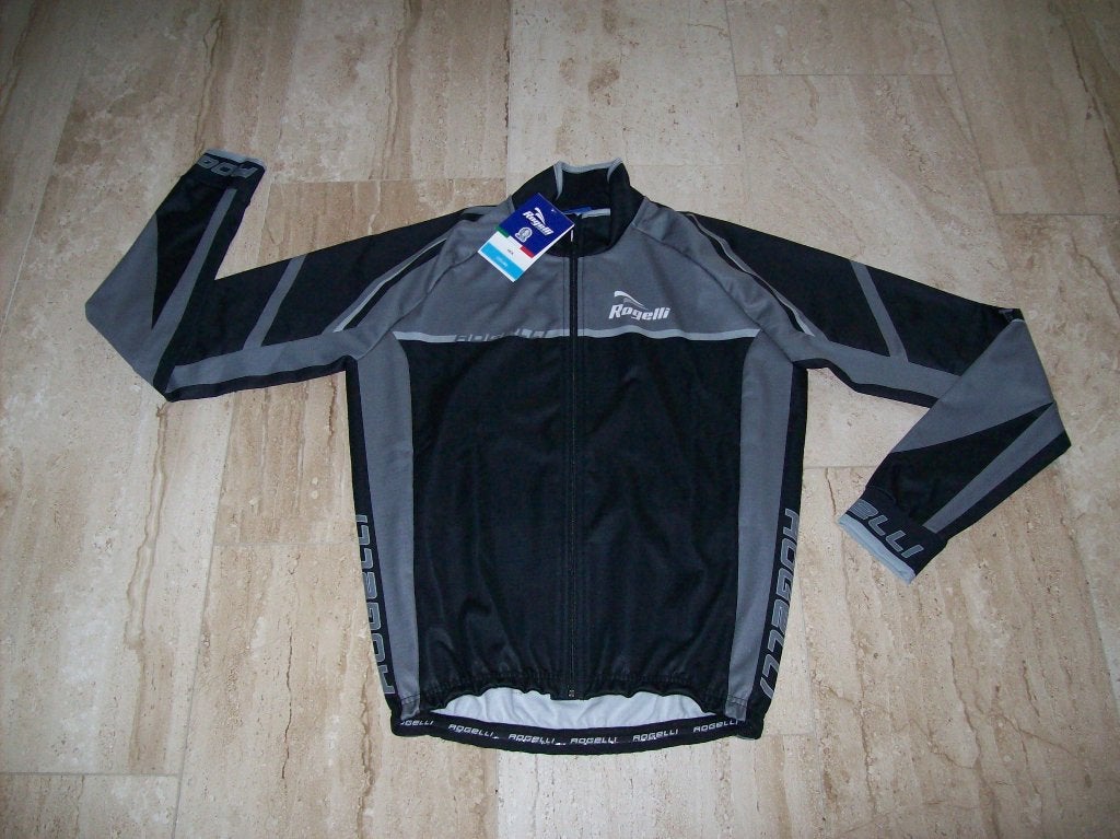Nieuw Winter jack Rogelli Andrano 2.0 Zwart/Grijs maat S, Fietsen en Brommers, Fietsaccessoires | Fietskleding, Nieuw, Heren, Bovenkleding