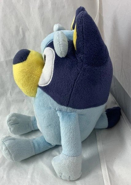Bluey pluche hond knuffel 33cm interactief met geluid, Coolsingel 104, 3011 AG Rotterdam, Netherlands, Blauw, Hond, Zo goed als nieuw