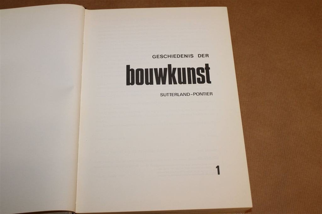Geschiedenis der Bouwkunst — Architectuur Naslagwerk 1983, Ophalen of Verzenden, Gelezen, Architecten