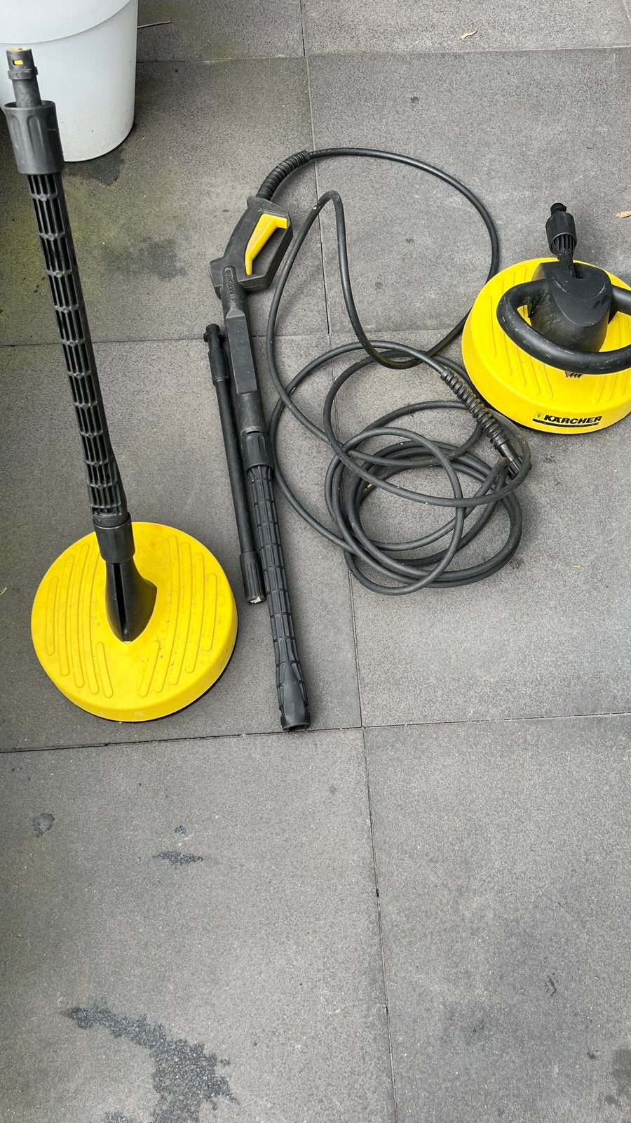 Kärcher Winner 1100 M  terrasreiniger accessoires, Ophalen of Verzenden, Zo goed als nieuw, Elektrisch