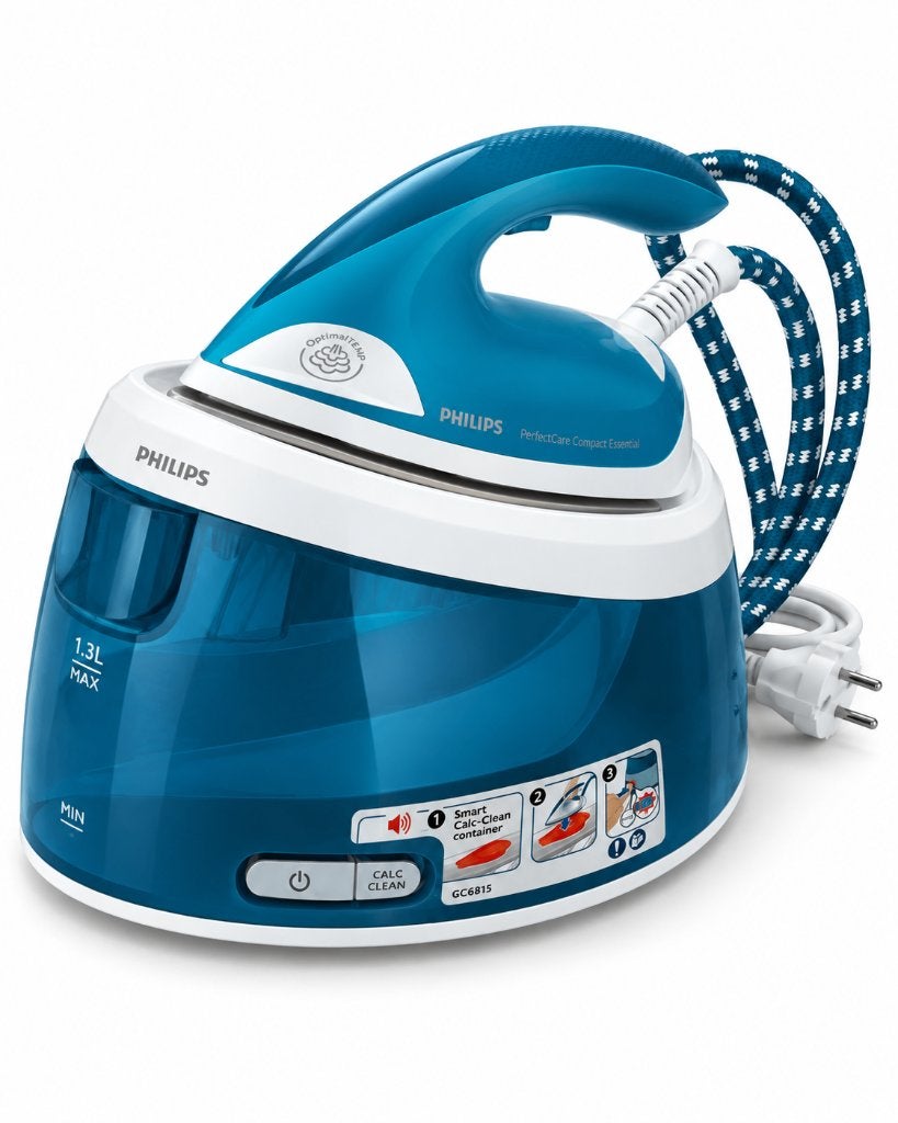 Philips PerfectCare Compact Essential GC6815 Stoomgenerator, Strijkijzer met snoer, ., Ophalen of Verzenden, Zo goed als nieuw