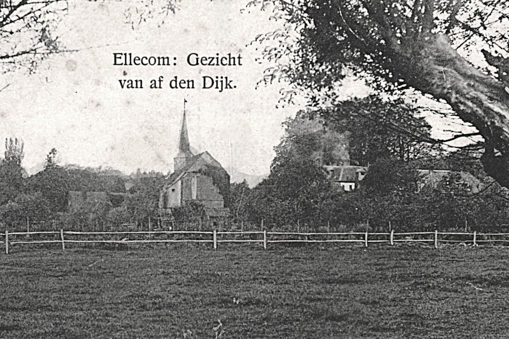 948924	Ellecom	Gld Gezicht	vanaf den Dijk	Niet gelopen, Ophalen of Verzenden, 1920 tot 1940, Ongelopen, Gelderland