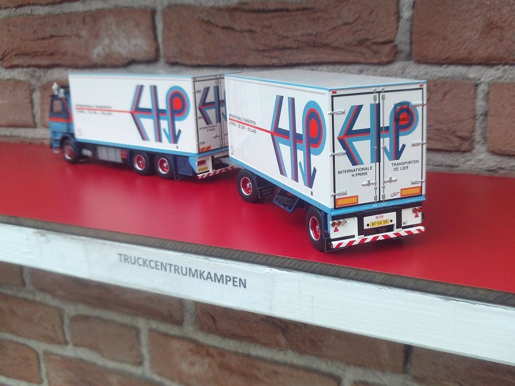 Tekno  Scania  142  V8  van  Hans  Prins - De  Lier., Hobby en Vrije tijd, Ophalen of Verzenden, Nieuw, Bus of Vrachtwagen, Tekno