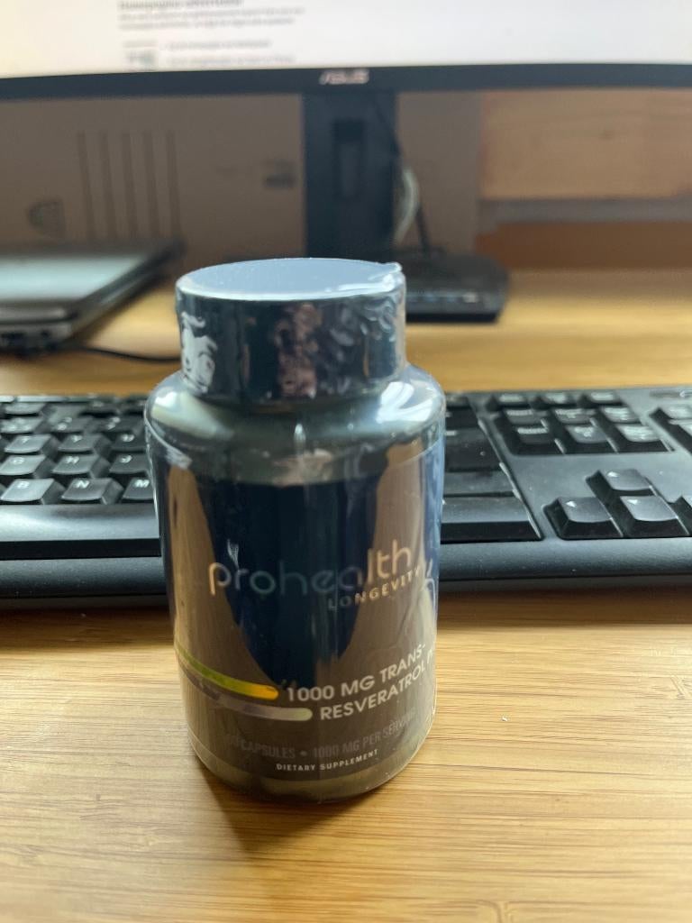 Resveratrol ProHealth 1000mg 8 potjes, Ophalen, Nieuw, Overige typen
