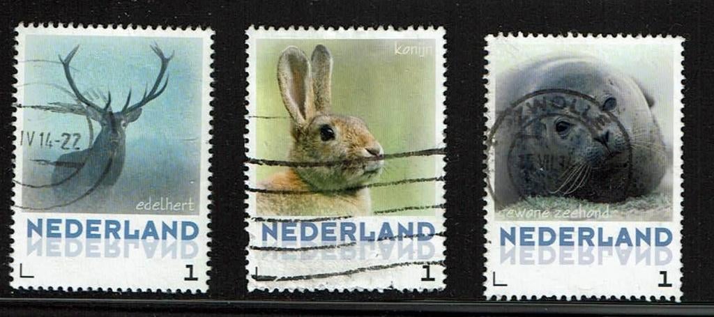 Nederland kavel 282 gestempeld, Verzenden, Na 1940, Gestempeld