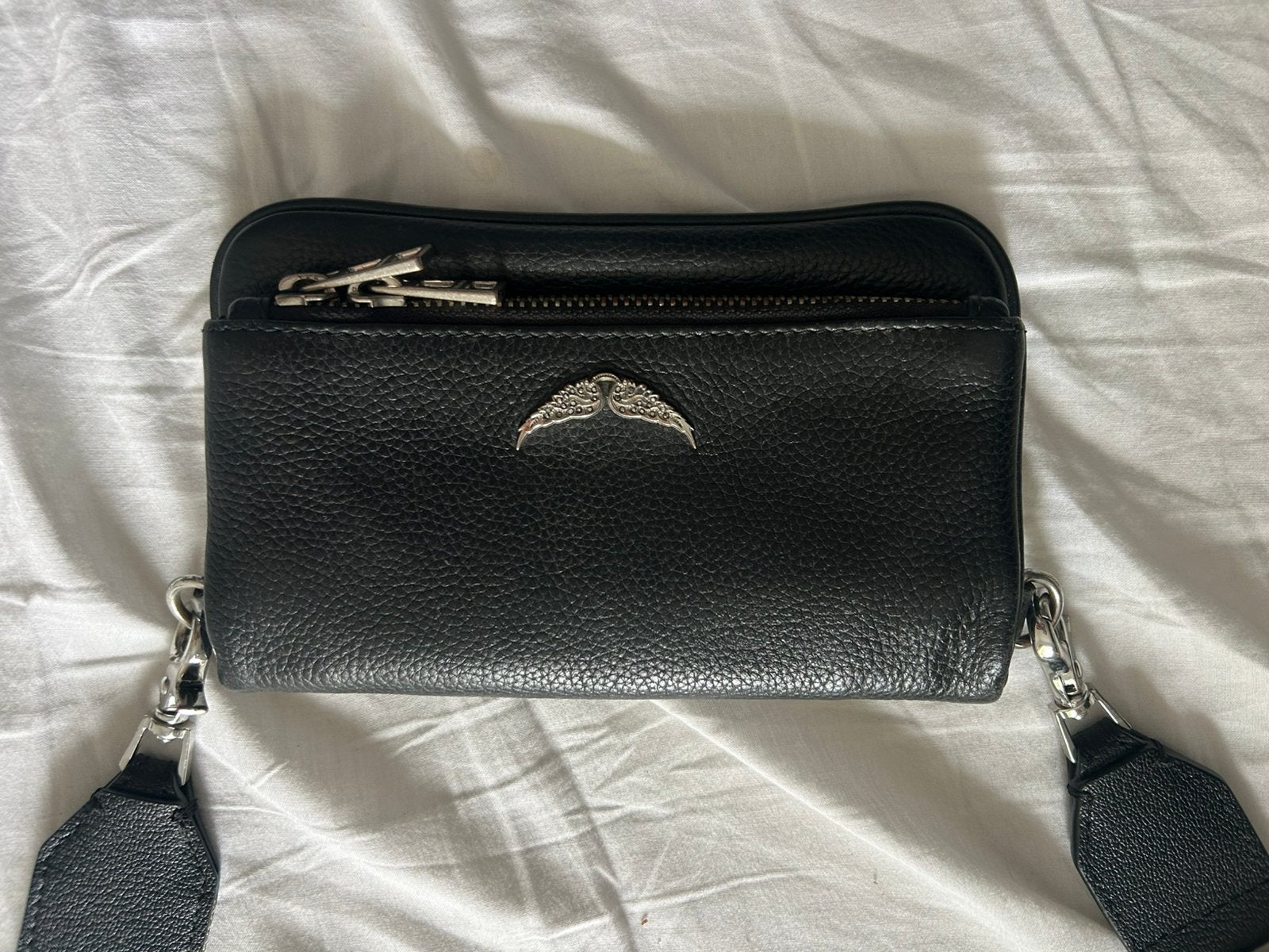 Zadig&Voltaire Rock Nano clutch, Sieraden, Tassen en Uiterlijk, Tassen | Schoudertassen, Ophalen of Verzenden, Zo goed als nieuw