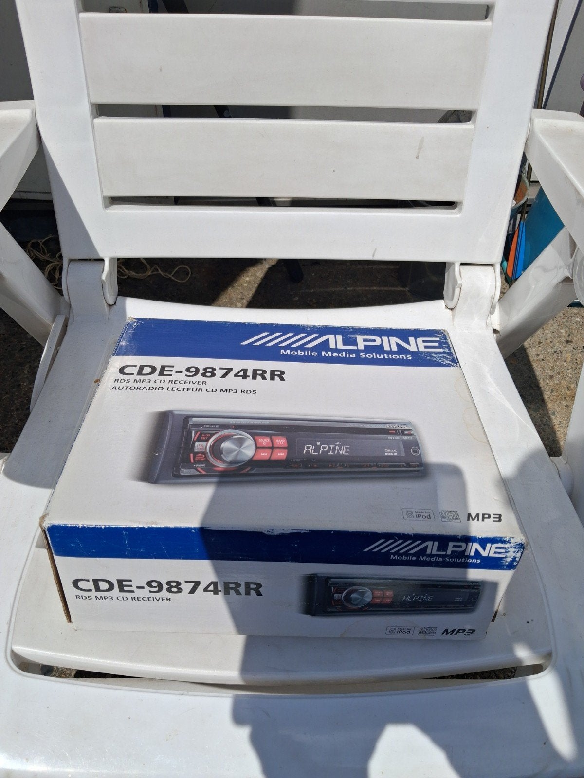 Alpine cde- 9874rr, Ophalen of Verzenden