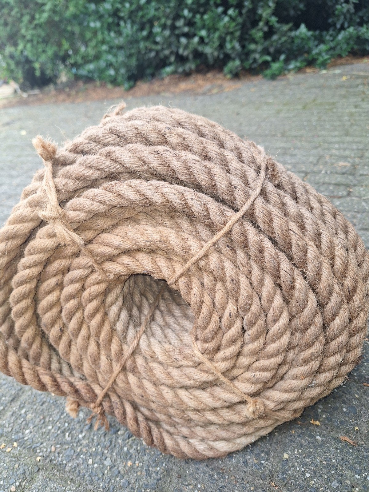 Jute touw 16 mm 50 m, Ophalen, Nieuw