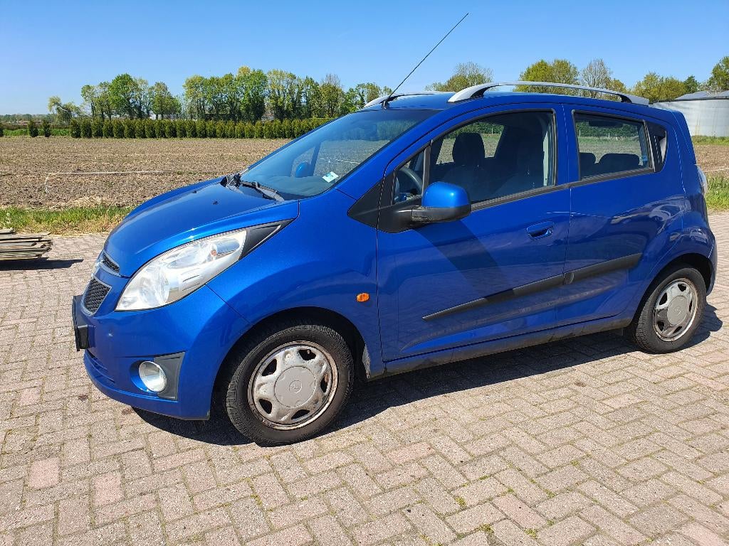 CHEVROLET SPARK 1.0 LPG | 2011| koppakking kapot, Auto's, Elektrische ramen, Stof, 4 cilinders, Blauw