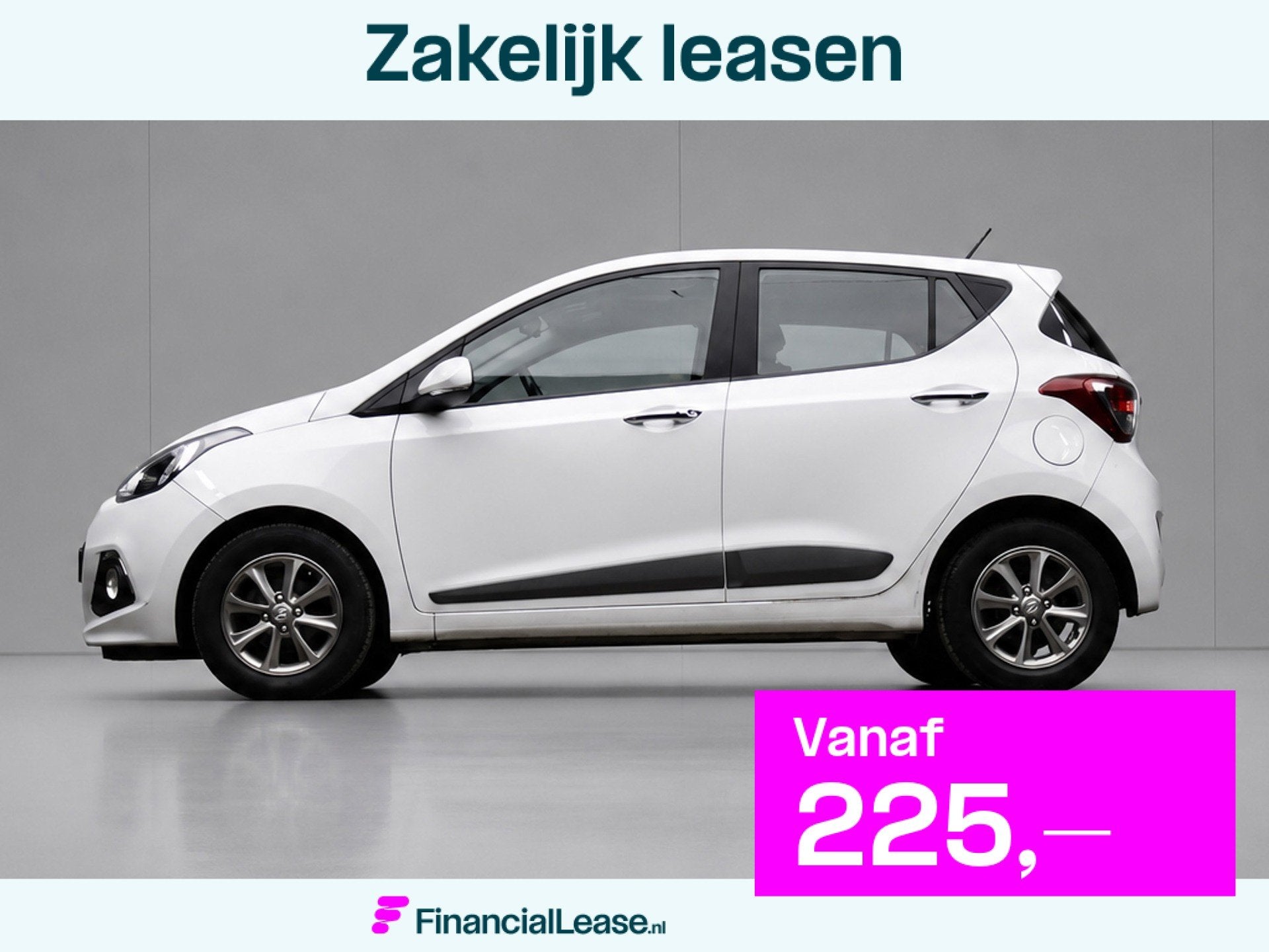 Hyundai I10 1.2i AUTOMAAT (SCHUIFDAK,CRUISE,STOELVERWARMING,, Gebruikt, Wit, Bedrijf, I10