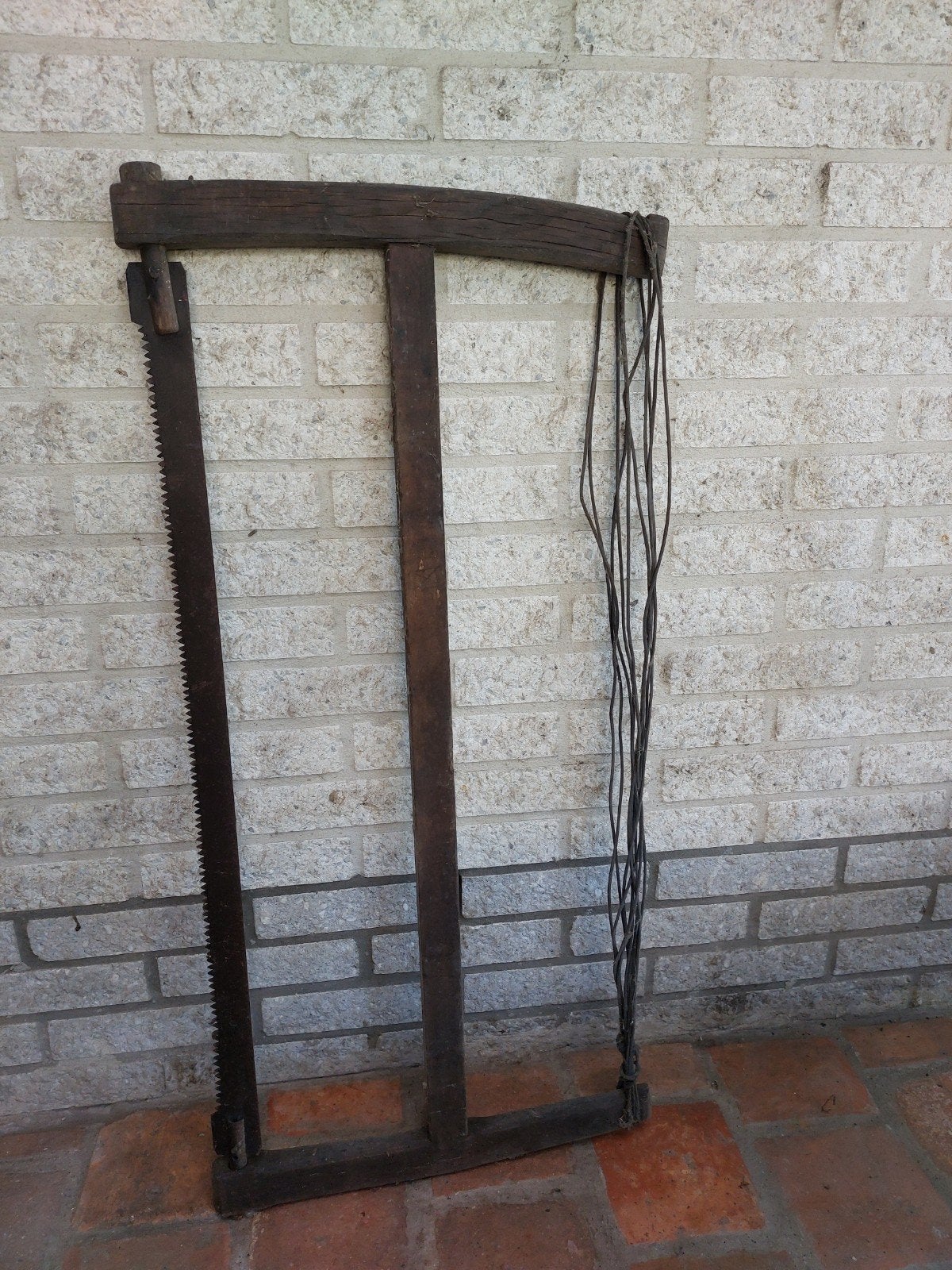 Antieke spanzaag, Antiek en Kunst, Ophalen