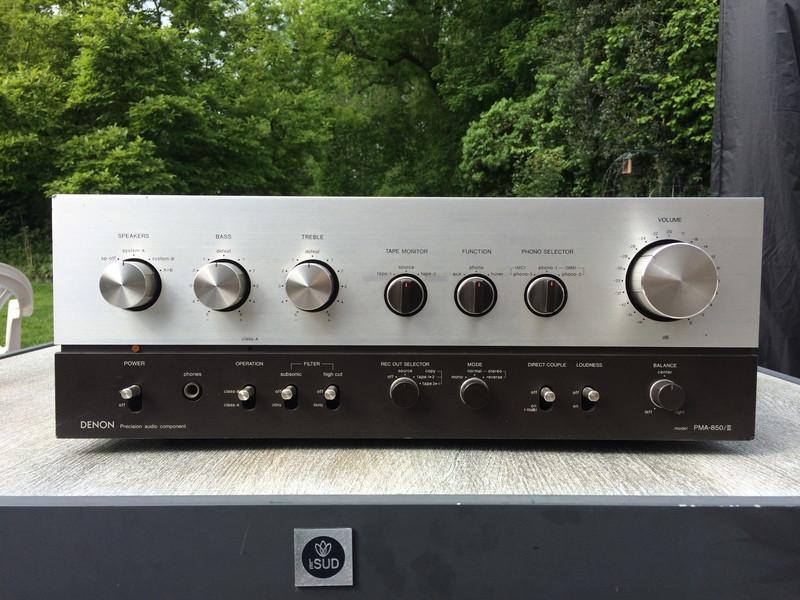 Denon PMA-850/II - gerestaureerde klasse A-versterker, Denon, Refurbished, Ophalen of Verzenden, 60 tot 120 watt