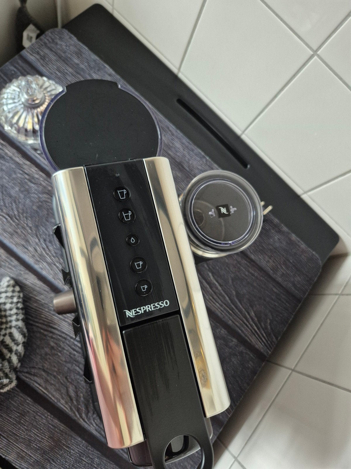 Nespresso Citiz Platinum & Milk met melkopschuimer, Witgoed en Apparatuur, Koffiezetapparaten, Ophalen of Verzenden