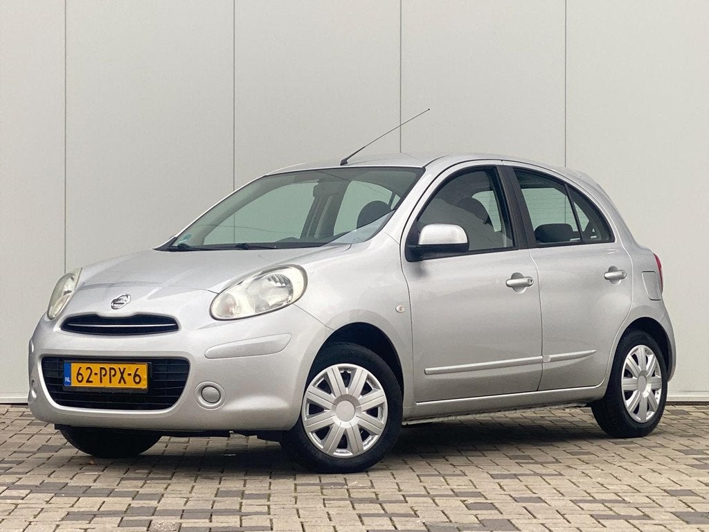 Nissan Micra 1.2 Acenta 5 DEURS AIRCO 1STE EIGENAAR IN PERFE, Auto's, Nissan, Bedrijf, Te koop, Micra, ABS, Airbags, Airconditioning