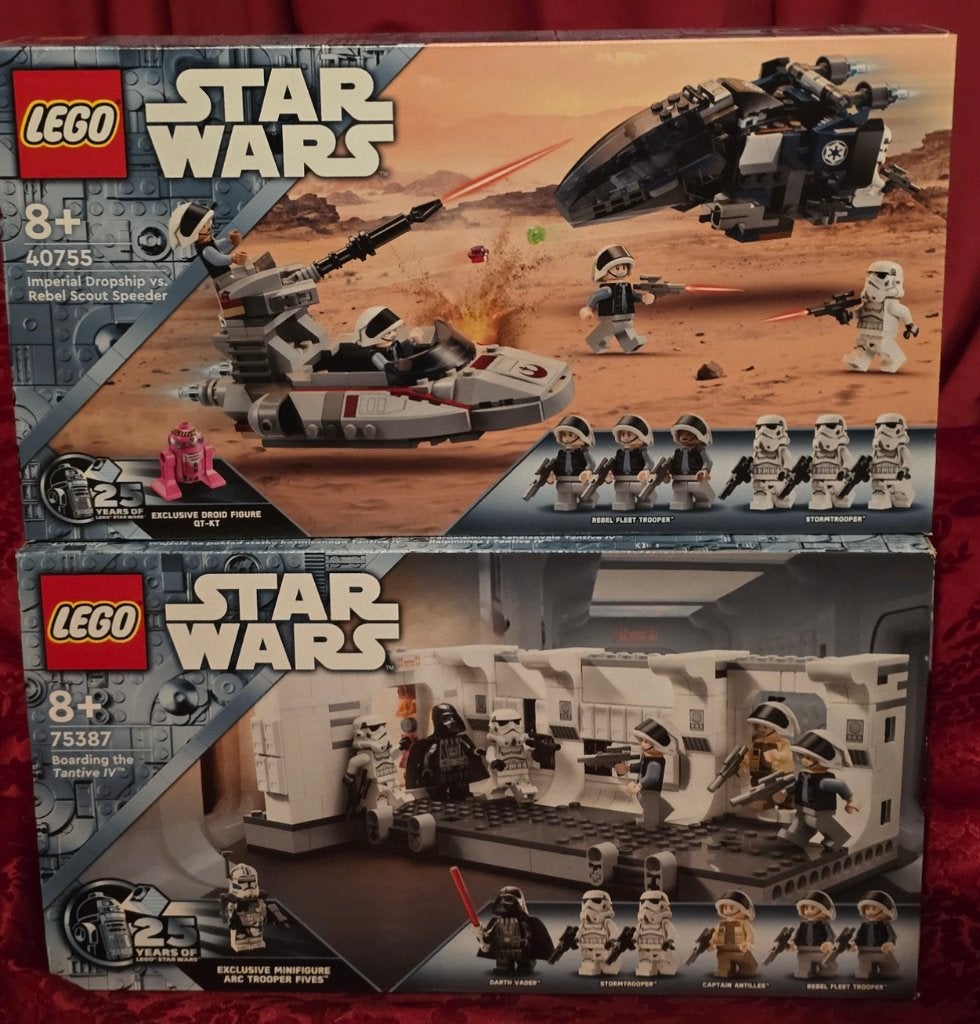 LEGO Star Wars 40755 Imperial Dropship & 75387 Tantive IV, Inclusief minifiguren, Star Wars, Verzenden, Lego