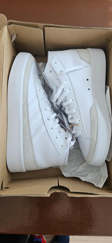 Adidas znsored hi prem leather, Wit, Nieuw, Ophalen of Verzenden, Sneakers of Gympen