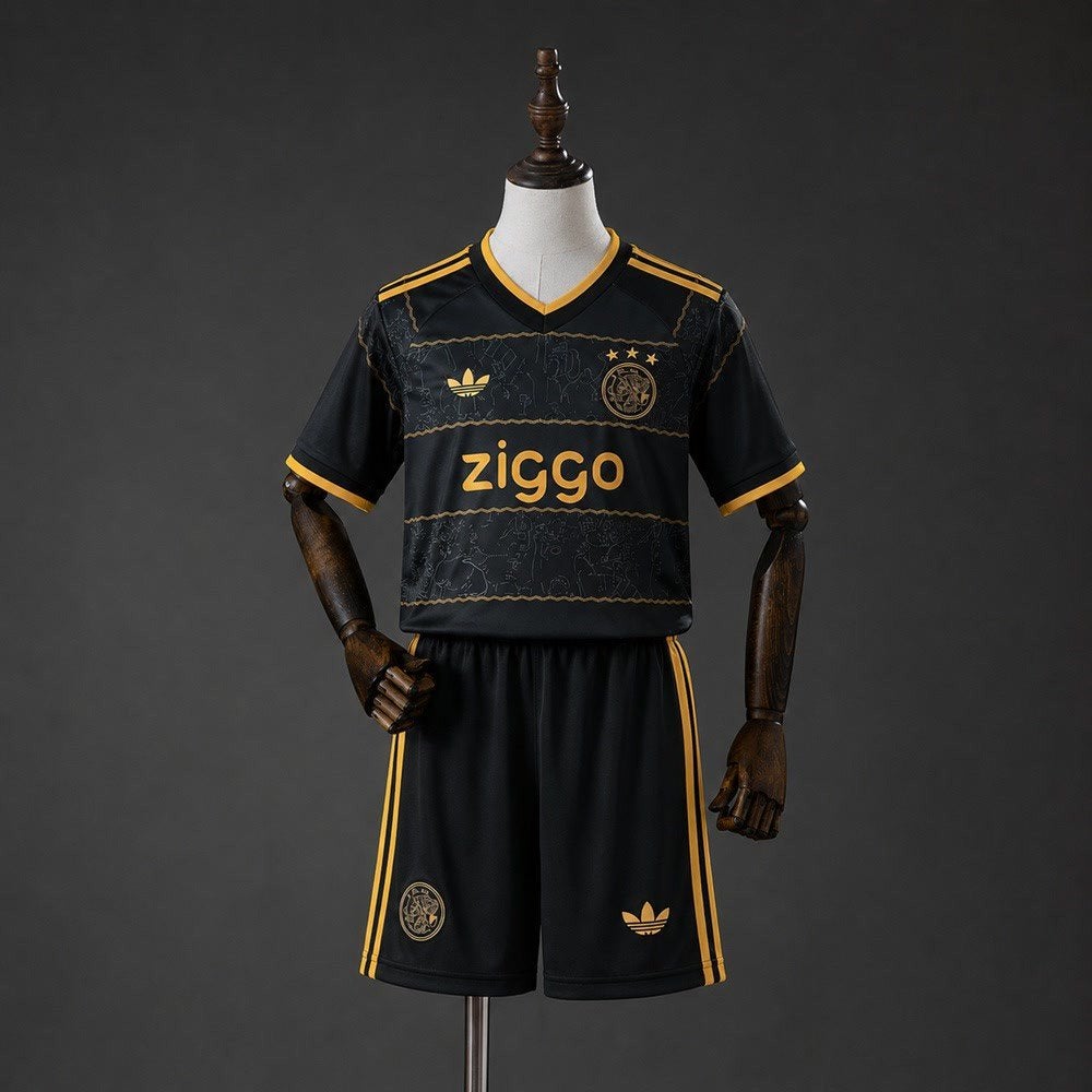 Ajax uit tenue 2026/2027 - Zwart/Goud, Verzenden, Nieuw
