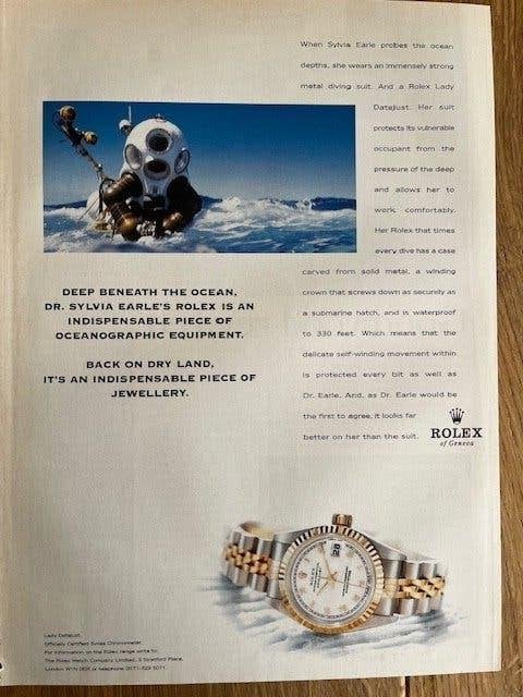 Rolex horloges diverse originele advertenties, Ophalen of Verzenden, Gebruikt, Overige typen