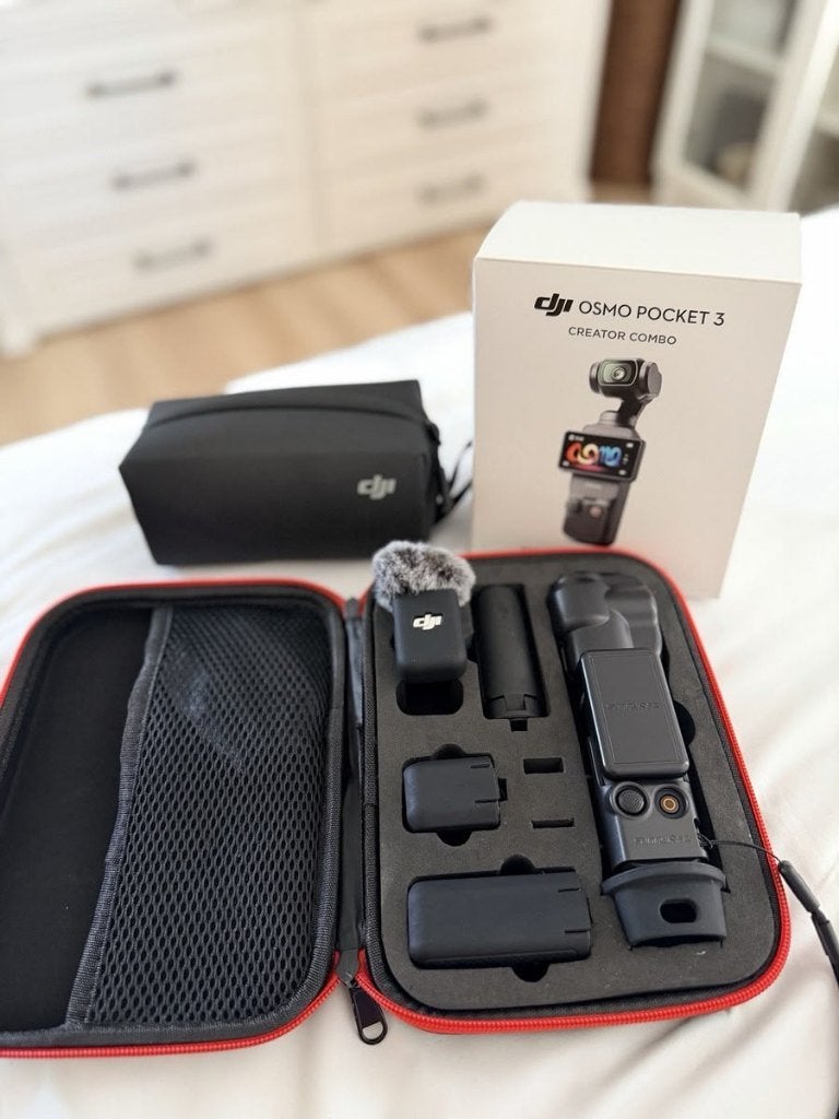 DJI Osmo Pocket 3 Creator Combo 4K Pocket Gimbal Camera, Audio, Tv en Foto, Actiecamera's, Ophalen of Verzenden, Zo goed als nieuw