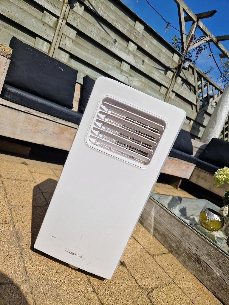 Mobiele airco Clatronics, Witgoed en Apparatuur, Airco's, Ophalen, Minder dan 60 m³, 3 snelheden of meer, Zo goed als nieuw