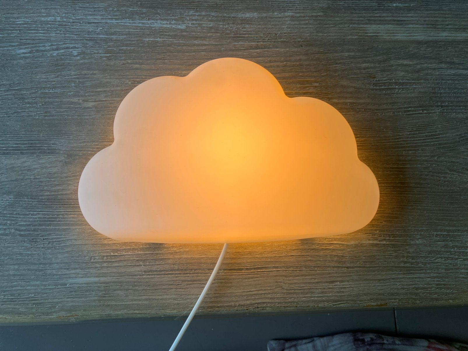 Wandlamp wolk LED, kinderkamer of babykamer, Kunststof, Inclusief lichtbron, IKEA, Ophalen of Verzenden