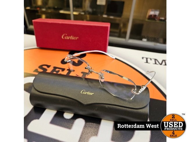 Cartier CTM CT00580 + Diamond Cut Glazen - Topstaat, Cartier, Zo goed als nieuw, Support@cartier.com, 13 Rue de la Paix, 75002 Paris
France