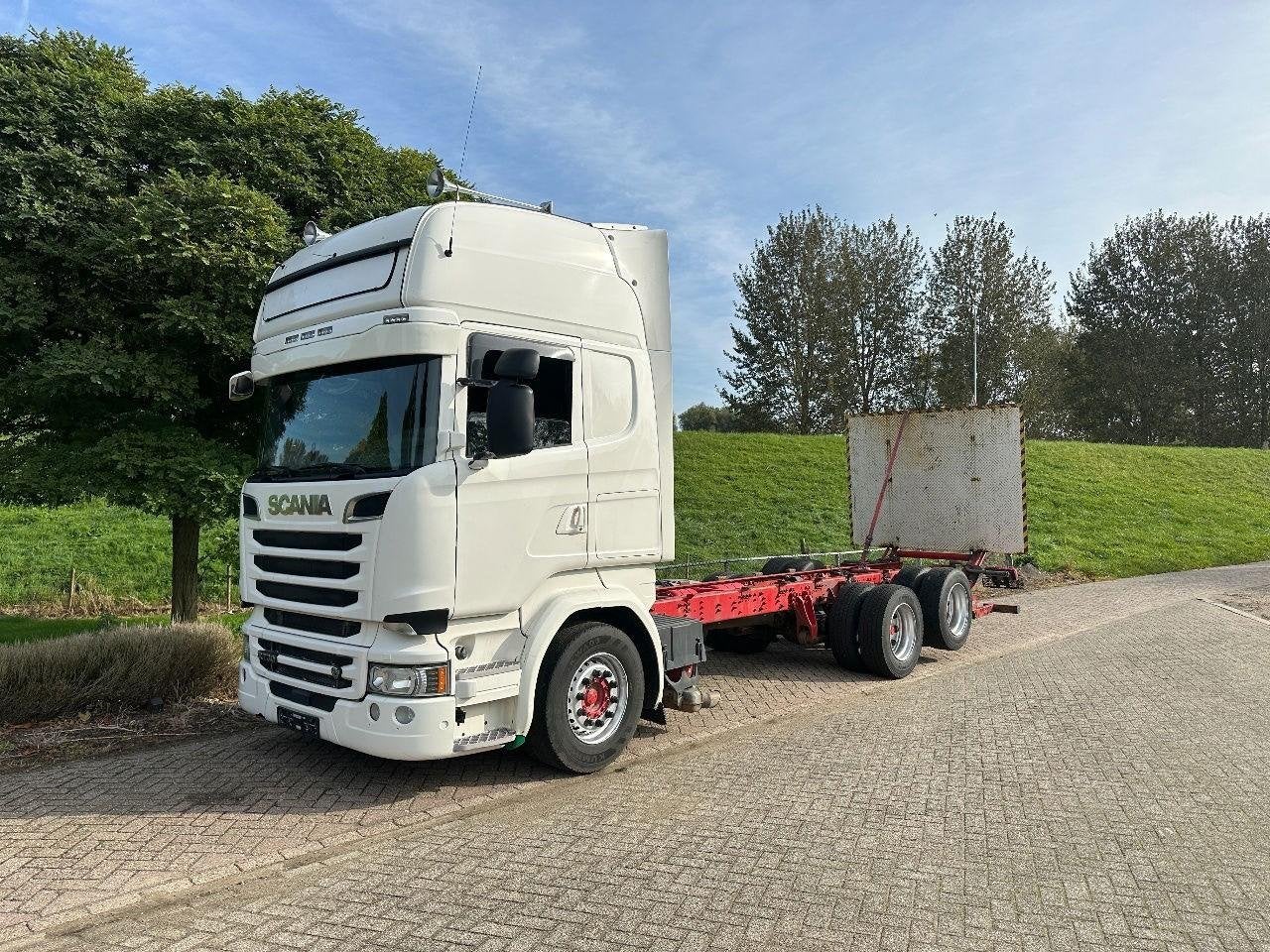Scania R730 V8 FULL AIR-6X2-RETARDER- EUR6- Laadkep VH1010, Automaat, Euro 6, 730 pk, Bedrijf