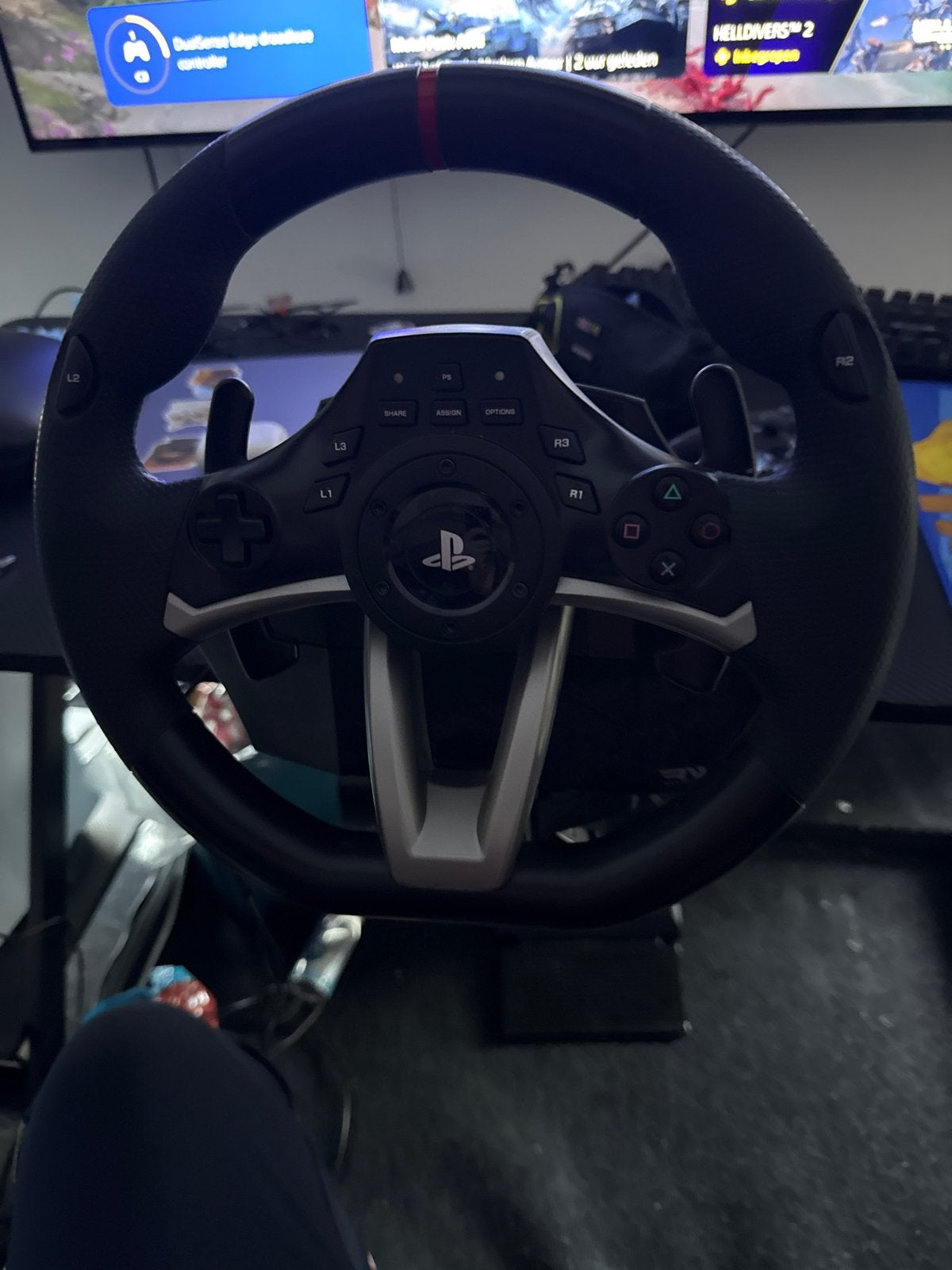 Rwa race stuur voor ps4, Ophalen, Racestuur, Zo goed als nieuw, Verstelbaar