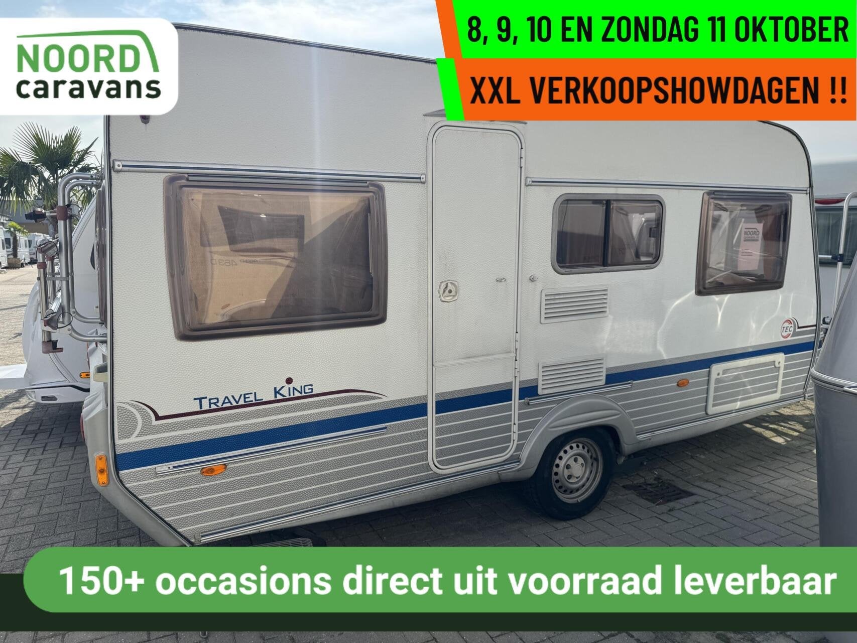 Tec Travel King 450 MOVER + VOORTENT + VASTBED, T.E.C., Bedrijf, Serviceluik, 750 - 1000 kg