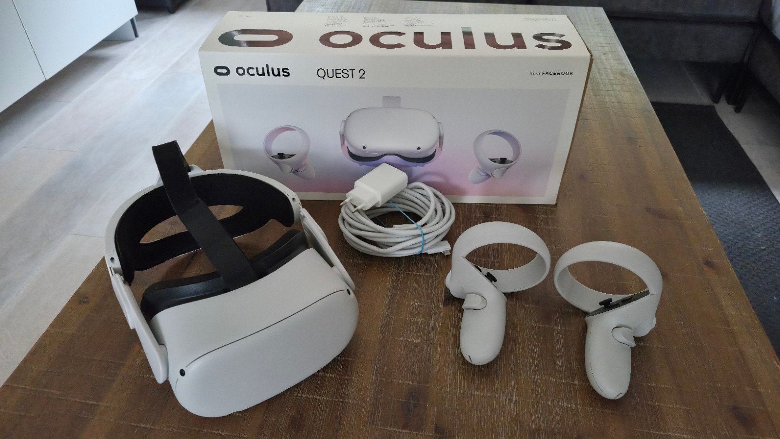 Oculus Quest 2, Spelcomputers en Games, Virtual Reality, Ophalen of Verzenden, Zo goed als nieuw, Overige platformen