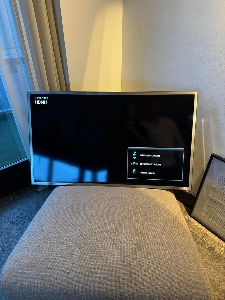 Samsung tv 40 inch, Ophalen, 120 Hz, Zo goed als nieuw, Samsung