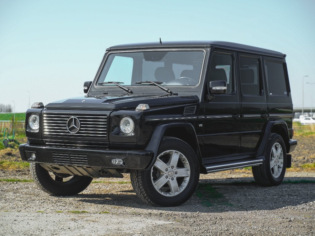 Mercedes G500 380PK 7G-tronic "opruiming", Auto's, Automaat, G-Klasse, Zwart, Leder