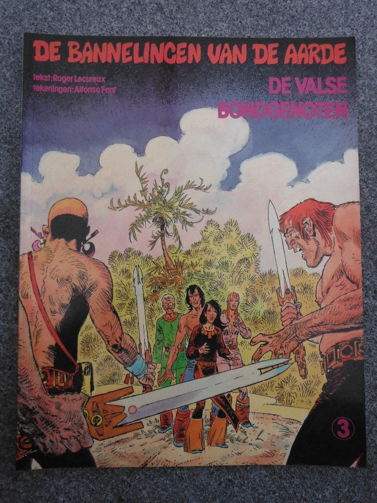 De Bannelingen van de aarde. Deel 1, 2 en 3, Meerdere stripboeken, Ophalen of Verzenden, Zo goed als nieuw