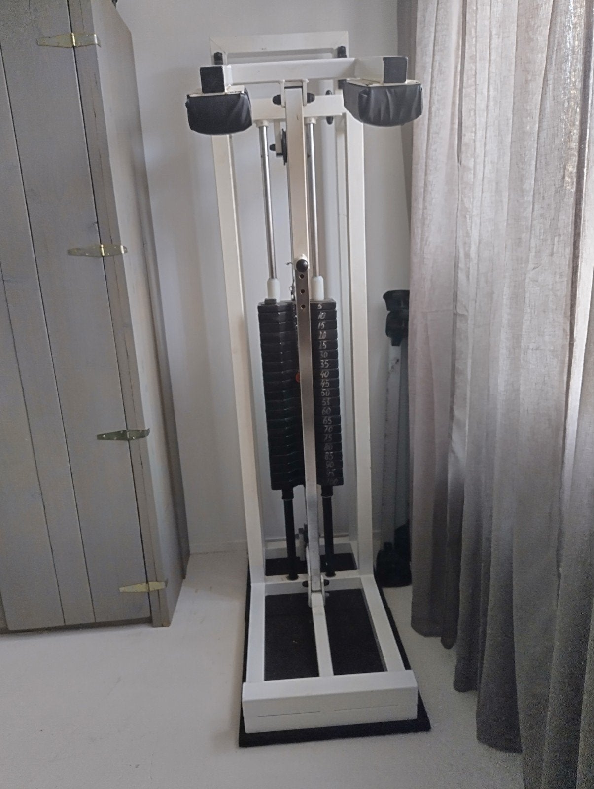 Staande kuit machine van Technogym Fitness training kuiten, Ophalen, Benen, Gebruikt, Krachtstation