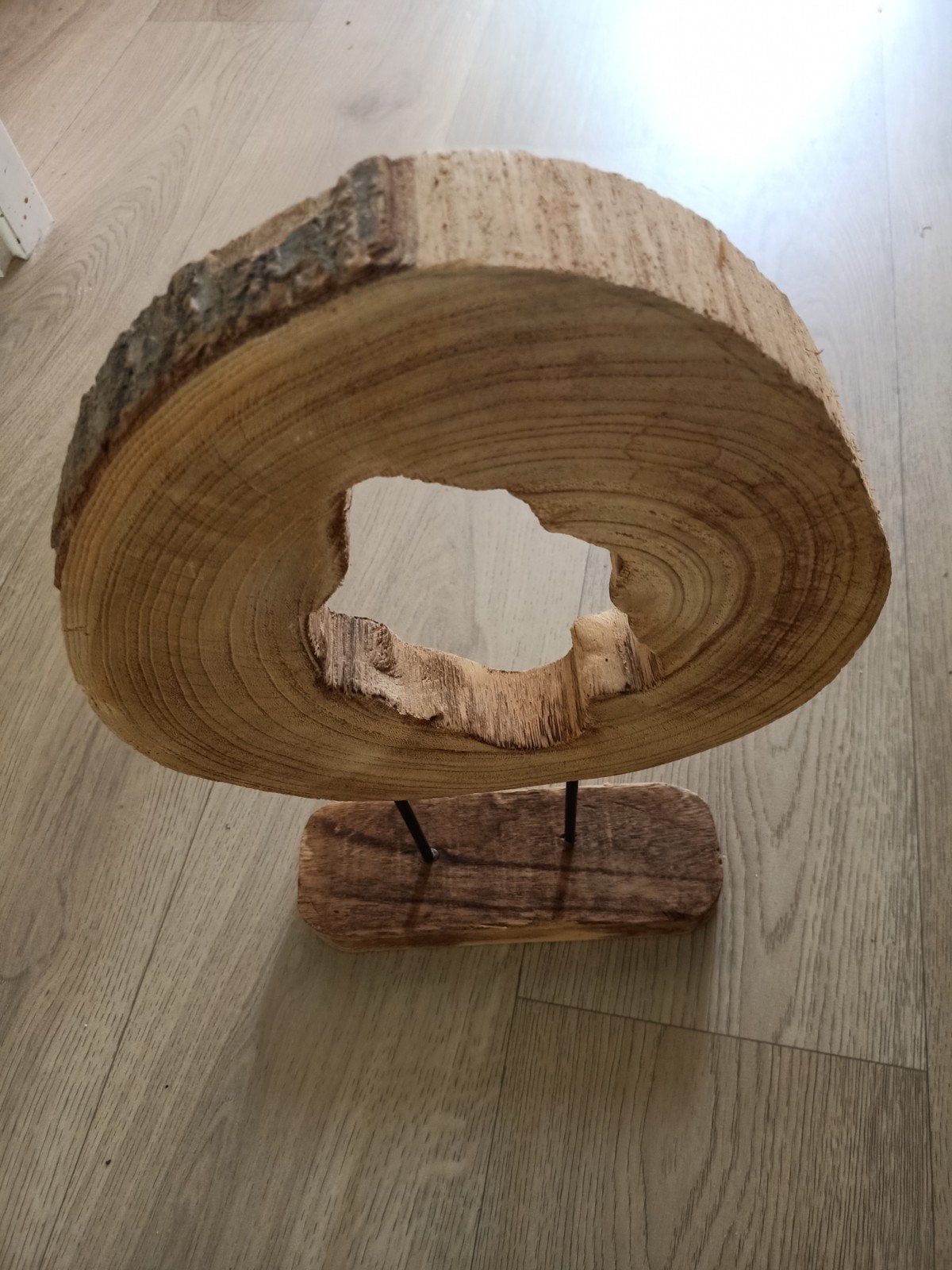Raamdecoratie van hout., Ophalen of Verzenden