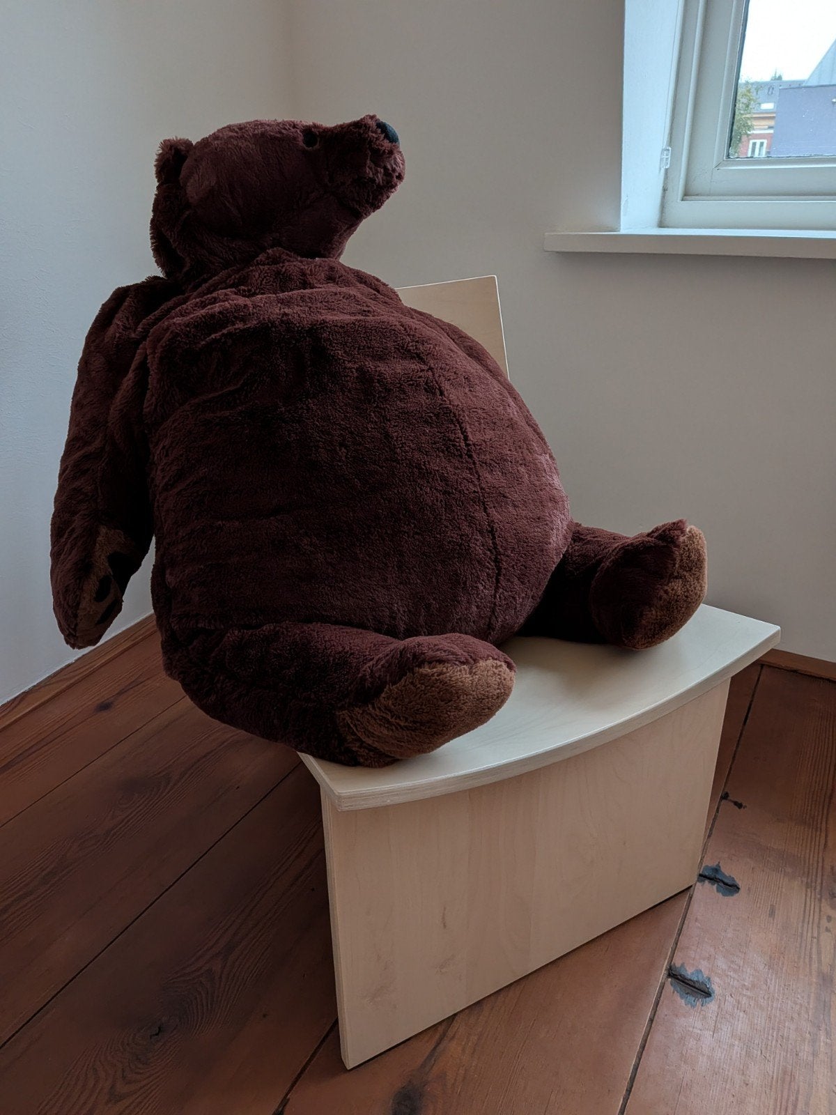 Grote bruine teddybeer Djungelskog, Overige merken, Overige karakters, Beer, Ophalen of Verzenden
